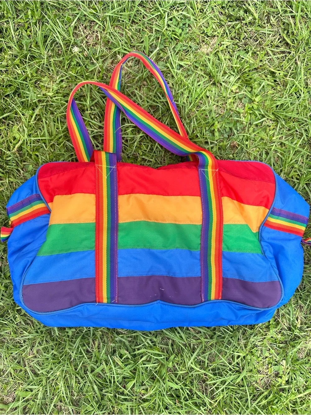 Vintage Hawaii Rainbow Tote Bag